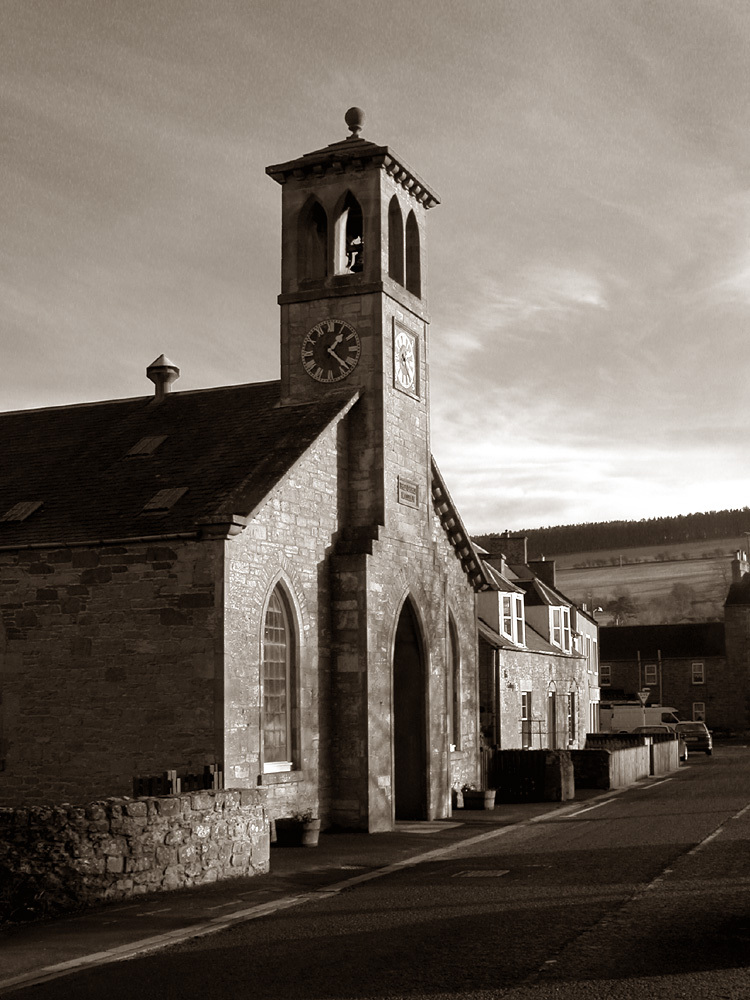 the current church in Denholm