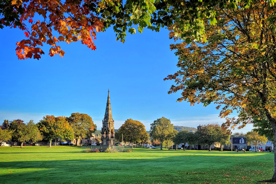 Monument on the green