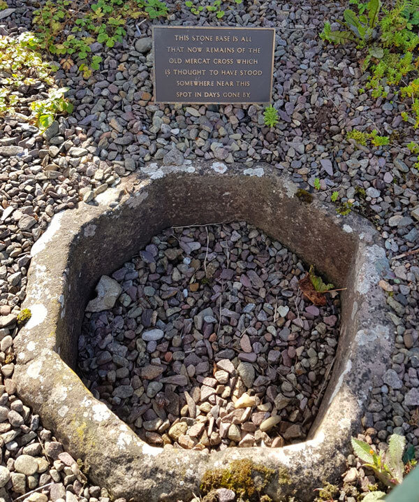 base of the mercat cross