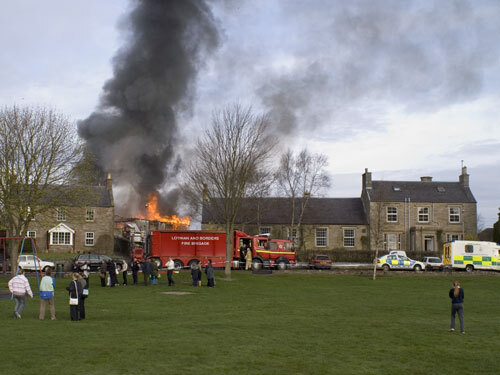 Denholm Primary School fire