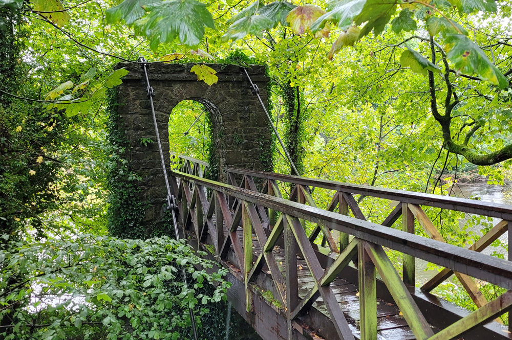 Suspension Bridge near Kendal